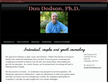 Tablet Screenshot of dondodson.com